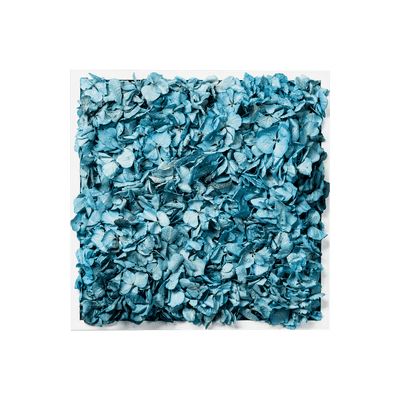 Blütenbild | eckig, blau