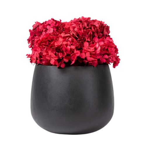 Pflanzendekoration | "Flower bowl", rot